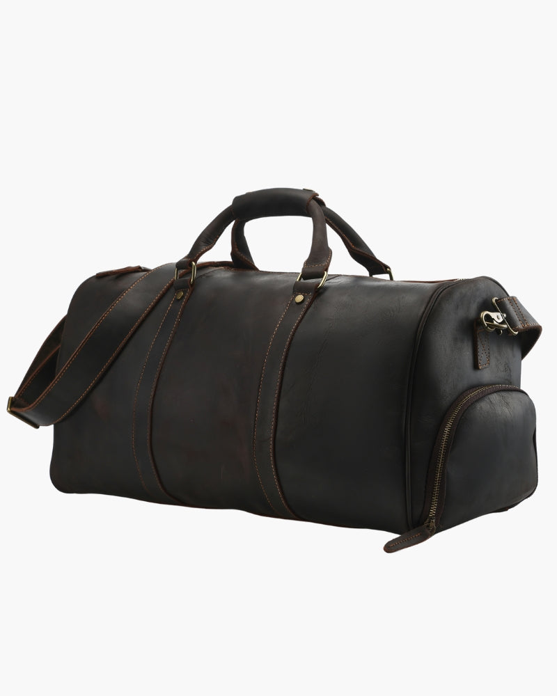 Montague Leather Holdall