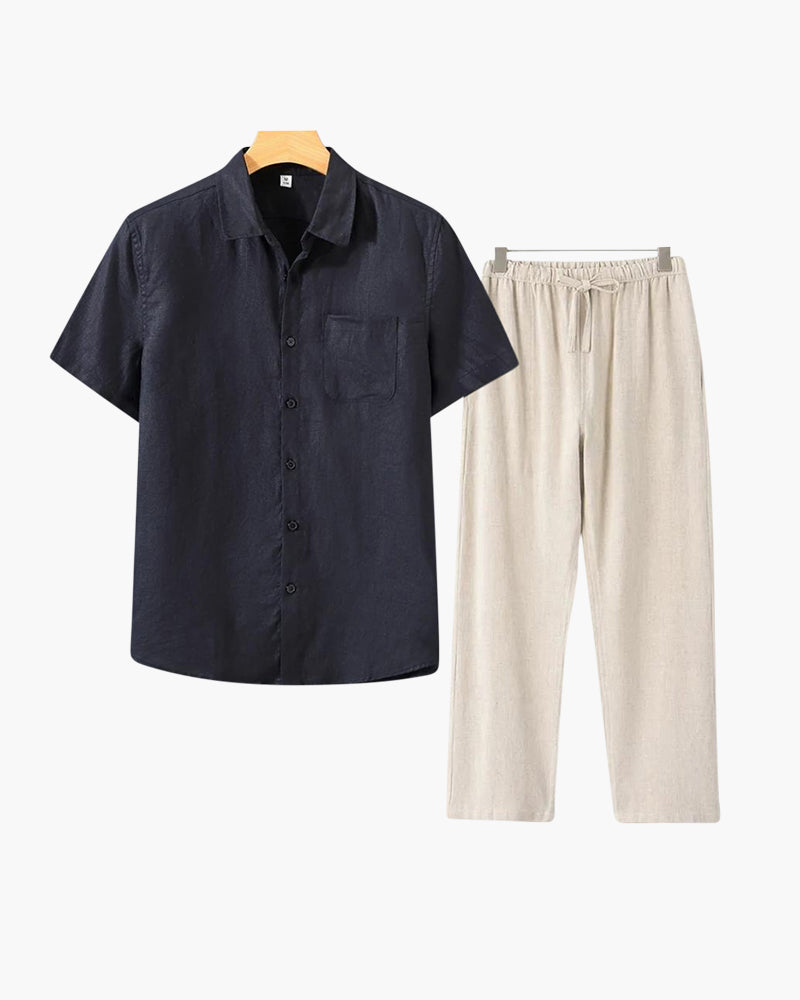 Heritage Linen Ensemble (Short Sleeve)