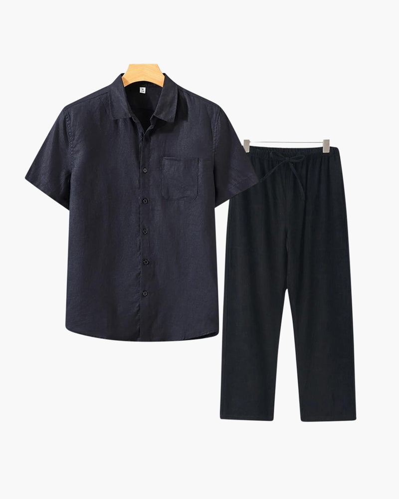 Heritage Linen Ensemble (Short Sleeve)