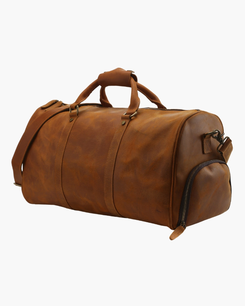 Montague Leather Holdall