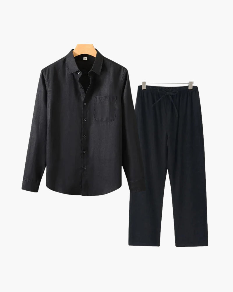 Linen Ensemble of Elegance (Longsleeve)