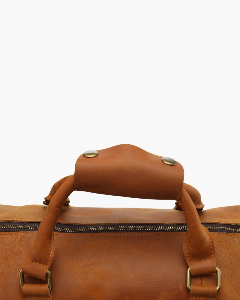 Montague Leather Holdall