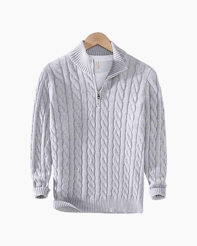 Verbier Quarter Zip Knit