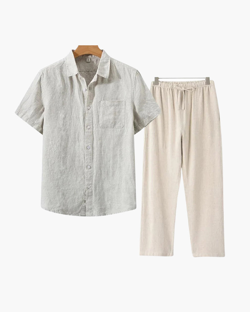 Heritage Linen Ensemble (Short Sleeve)