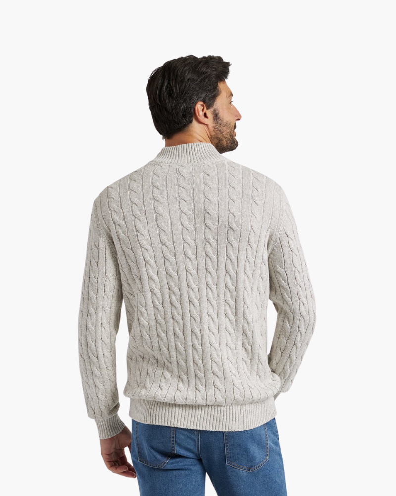 Verbier Quarter Zip Knit