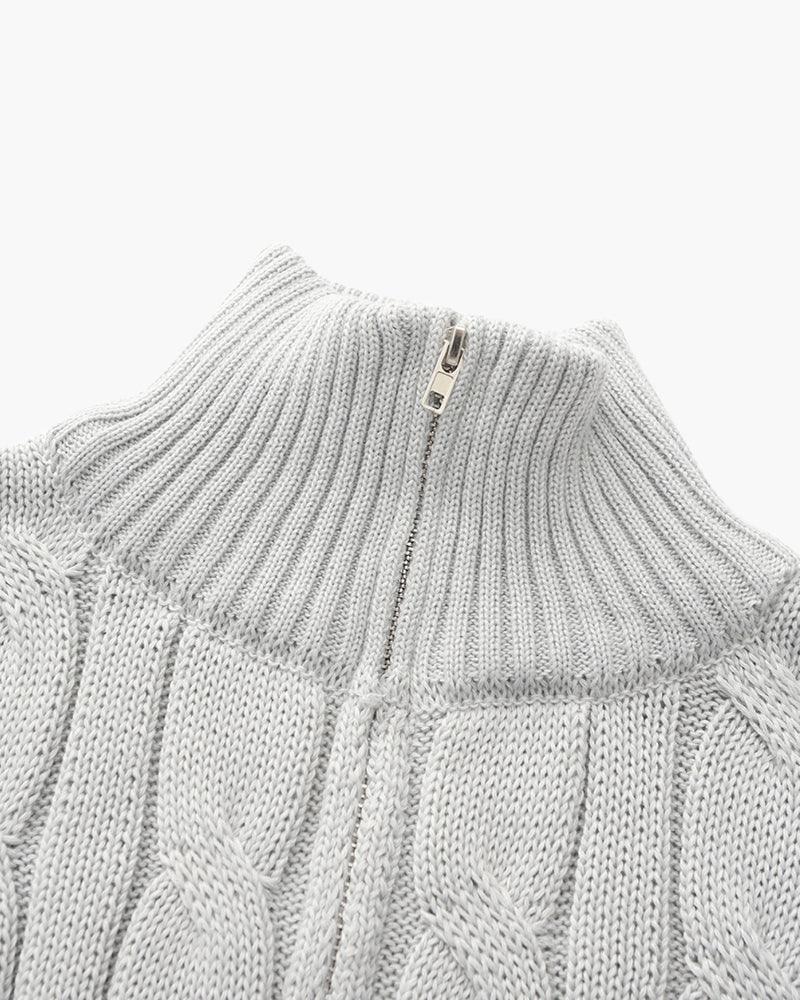 Verbier Quarter Zip Knit