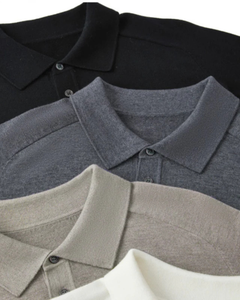 Elite Wool Polo Shirt