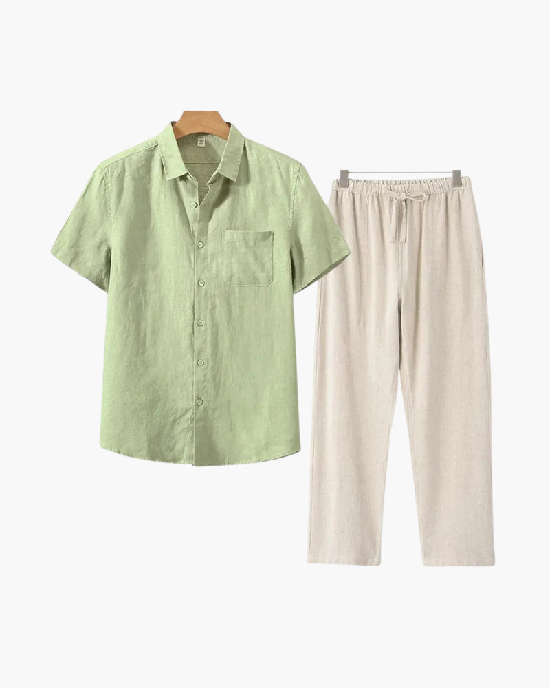 Heritage Linen Ensemble (Short Sleeve)