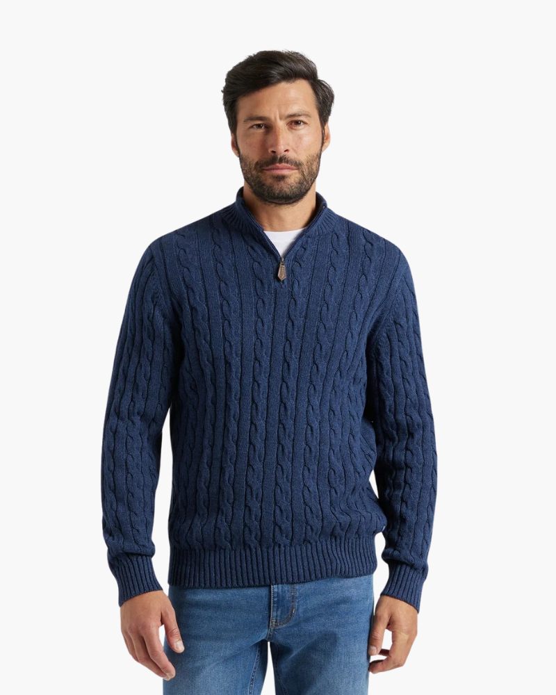 Verbier Quarter Zip Knit
