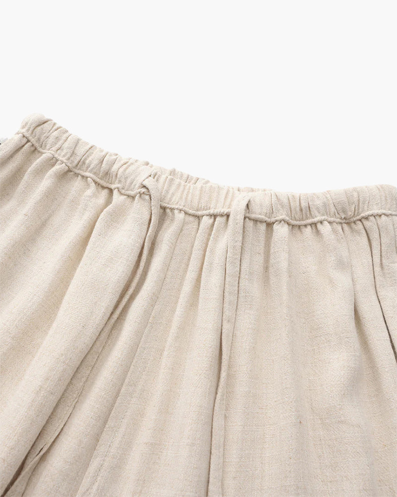 Marrakech - Slim Fit Linen Trousers