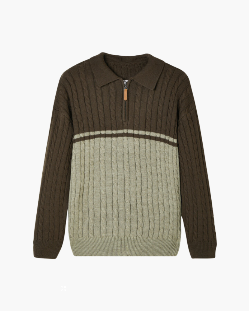 100% Luxury Wool Zip-Up