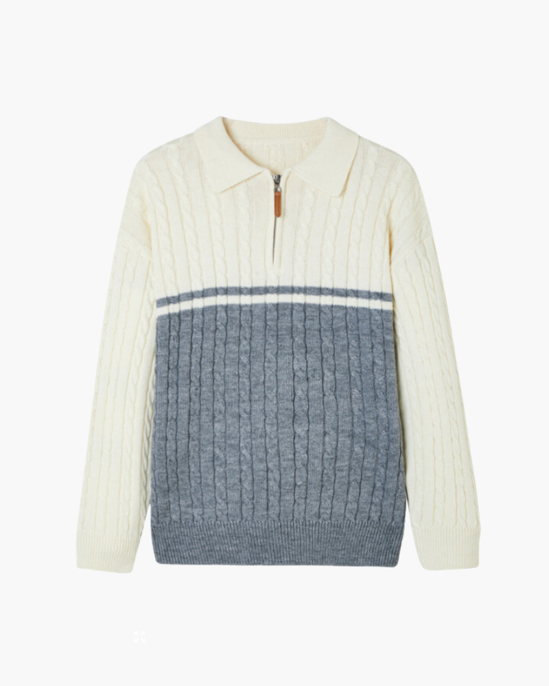 100% Luxury Wool Zip-Up