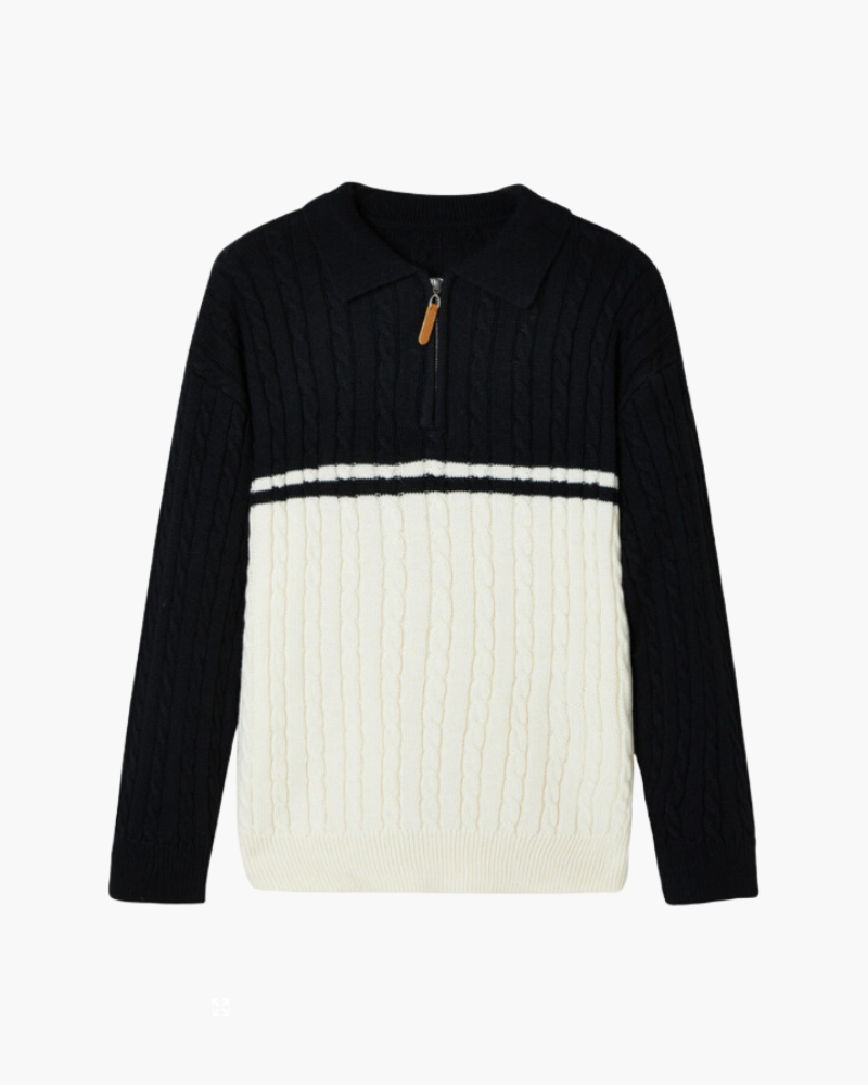100% Luxury Wool Zip-Up