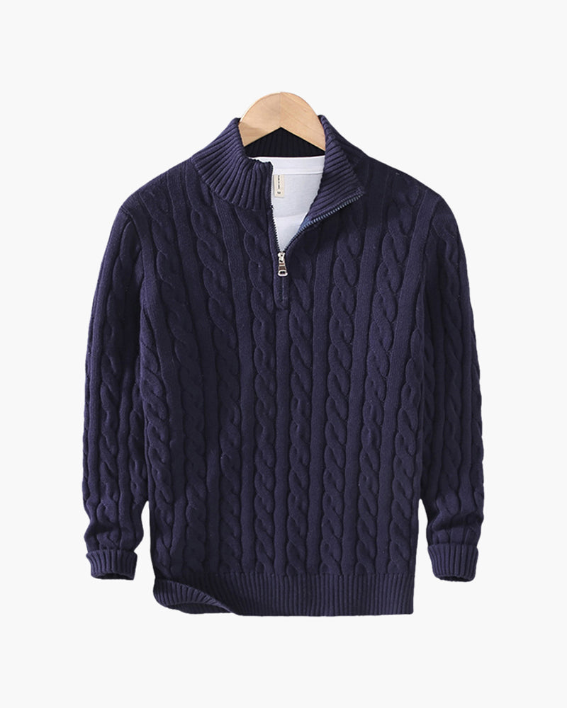 Verbier Quarter Zip Knit