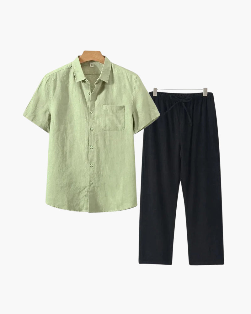 Heritage Linen Ensemble (Short Sleeve)