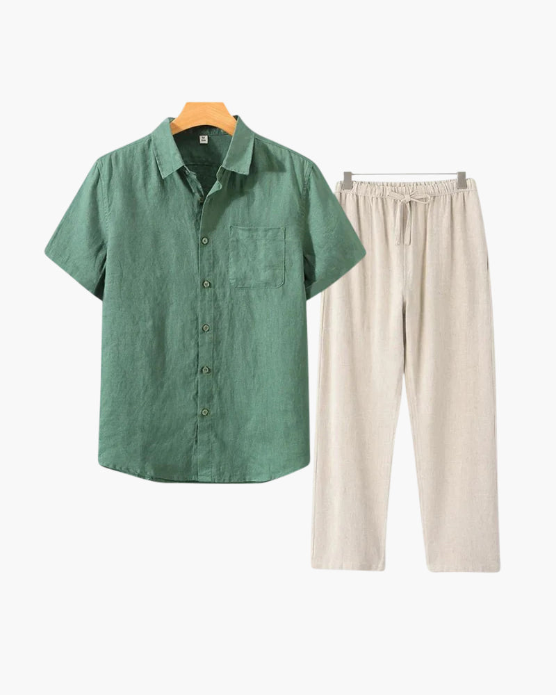 Heritage Linen Ensemble (Short Sleeve)