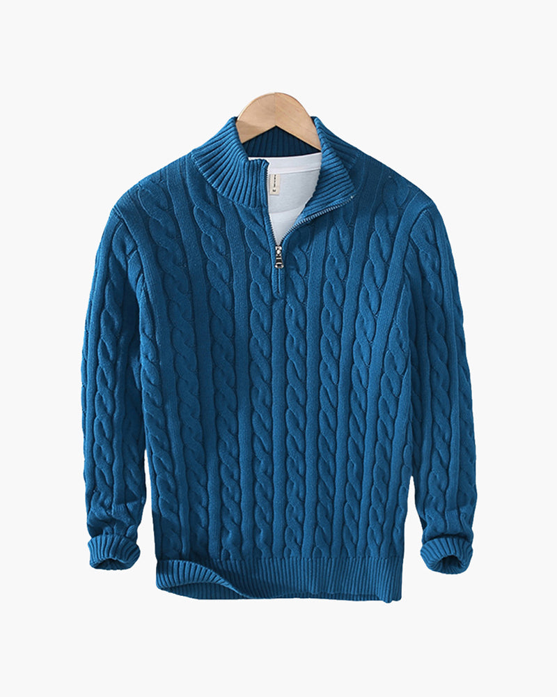 Verbier Quarter Zip Knit