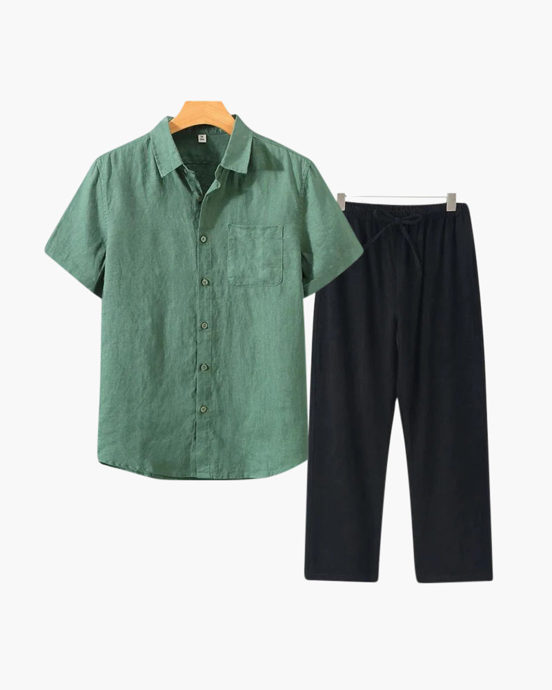 Heritage Linen Ensemble (Short Sleeve)