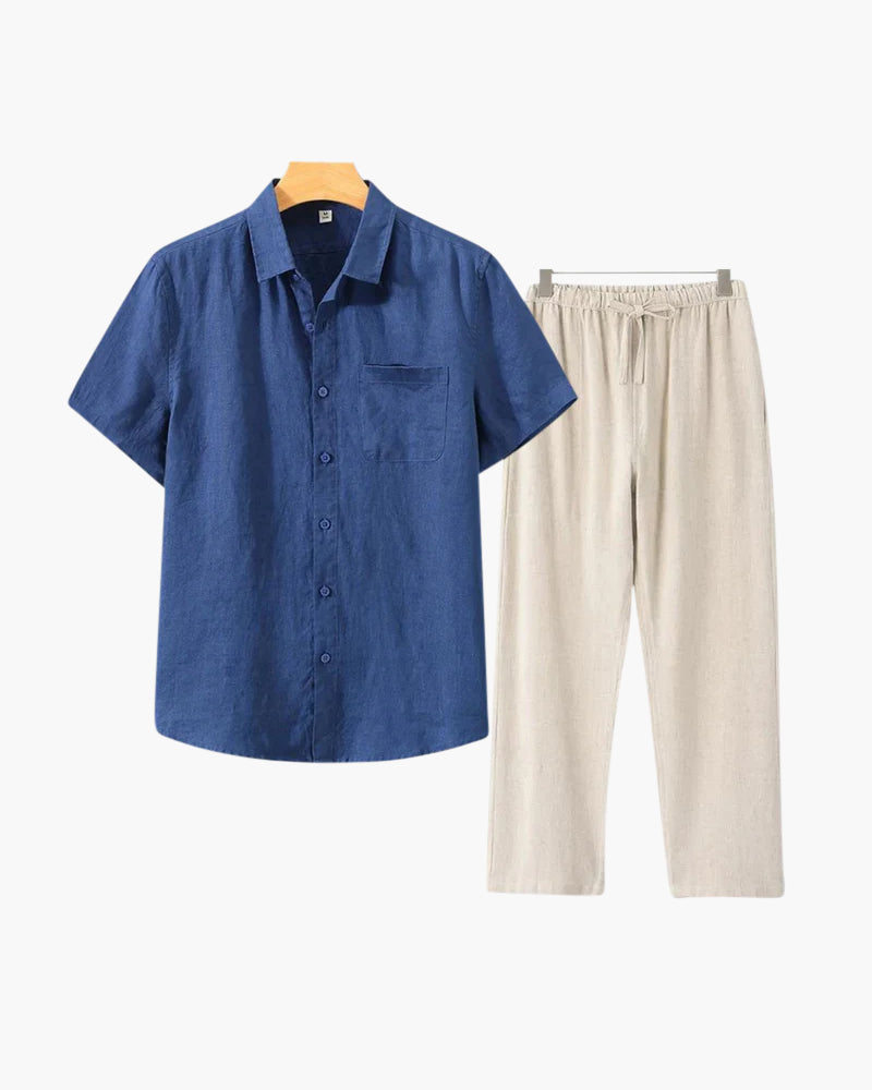 Heritage Linen Ensemble (Short Sleeve)