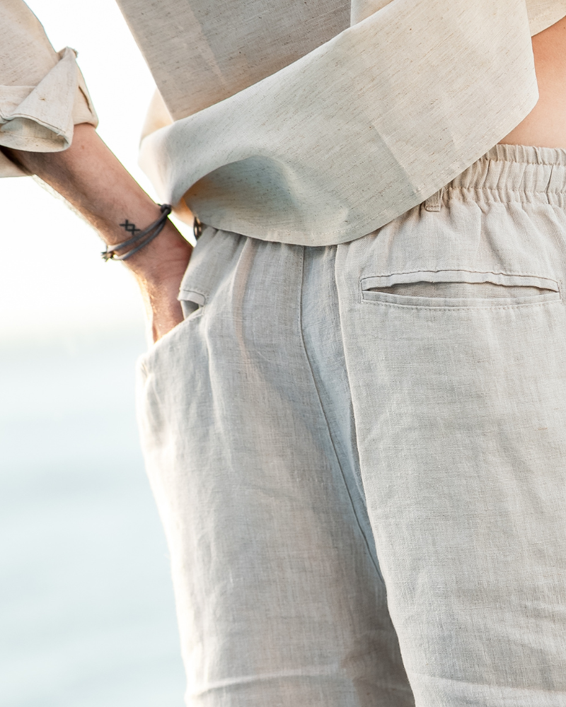 Casablanca - Exclusive Linen Trousers