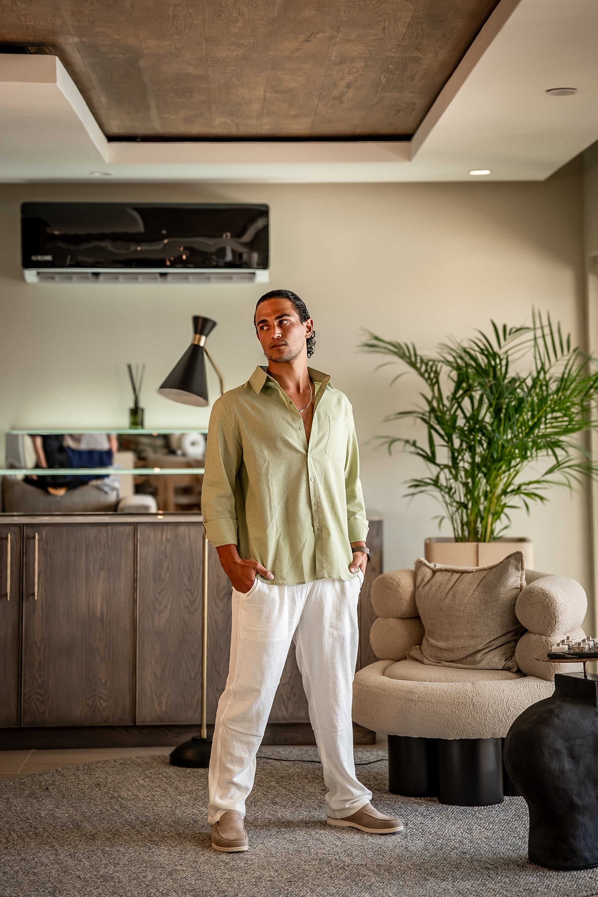 Linen Ensemble of Elegance (Longsleeve)