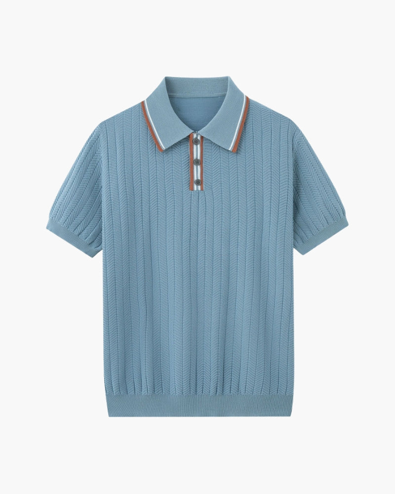 Ashford Knitted Polo Shirt