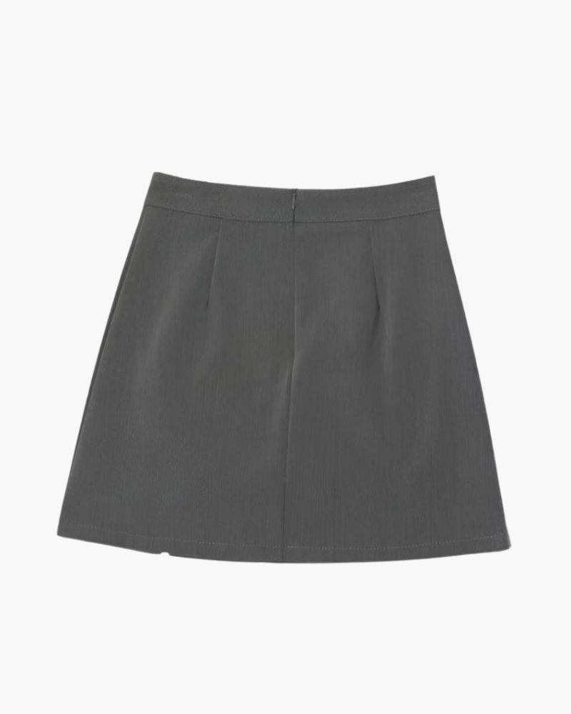 Classical Oxford Mini Skirt