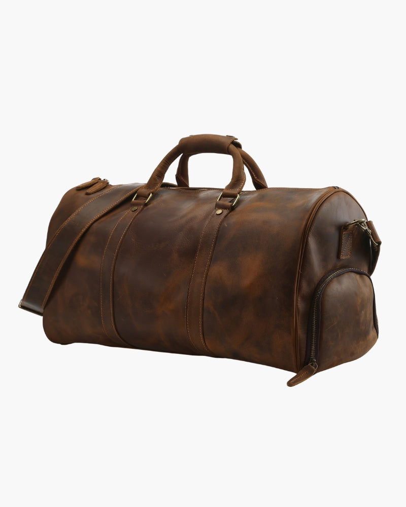 Montague Leather Holdall
