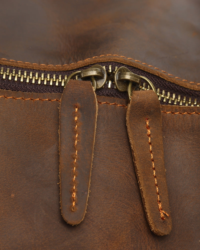 Montague Leather Holdall