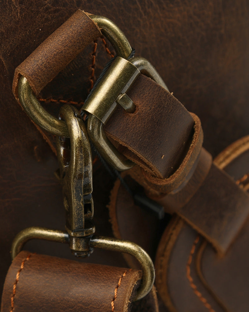 Montague Leather Holdall