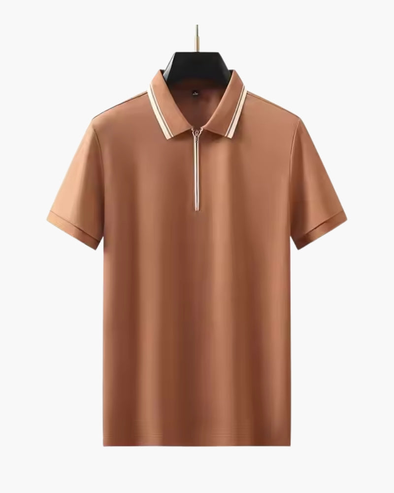 Ridgeway Zip Collar Polo