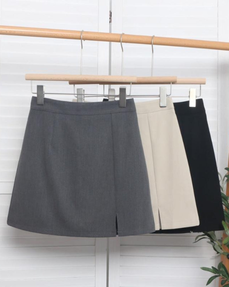 Classical Oxford Mini Skirt