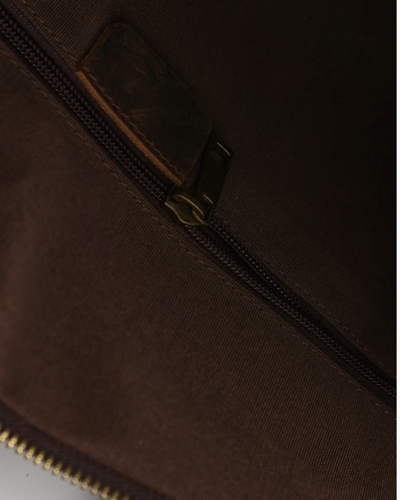 Montague Leather Holdall