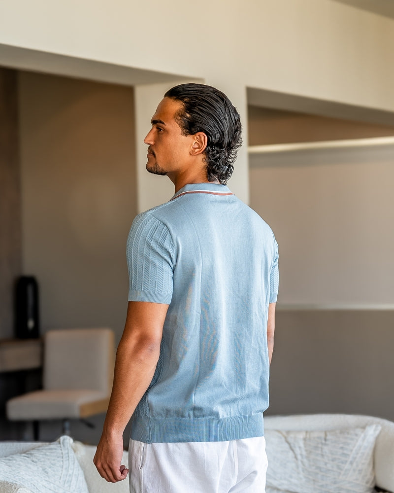 Ashford Knitted Polo Shirt