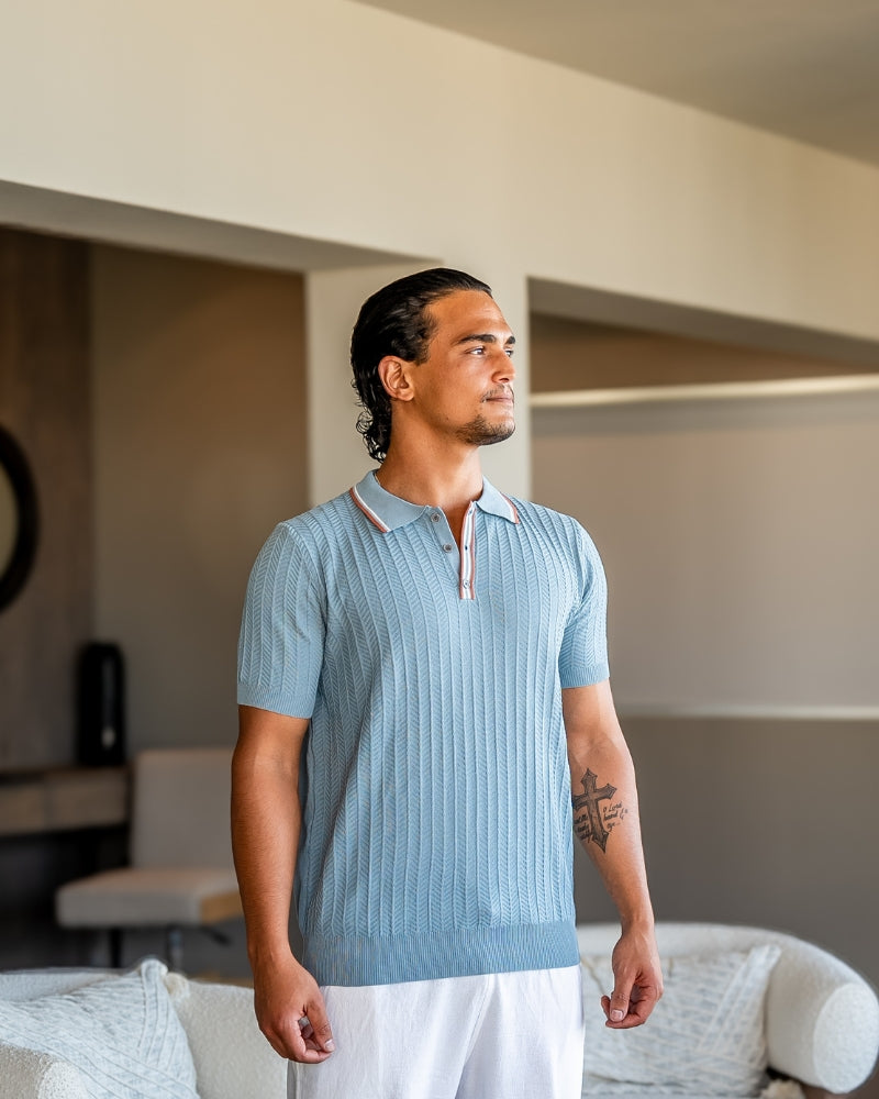 Ashford Knitted Polo Shirt