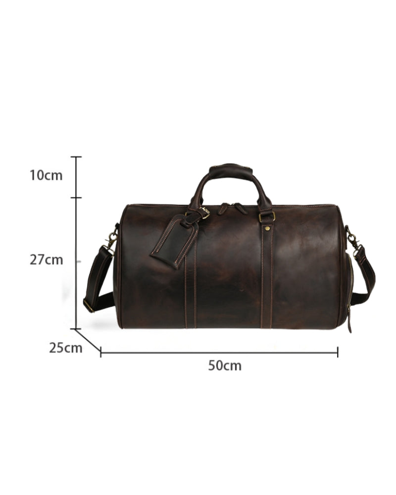 Montague Leather Holdall