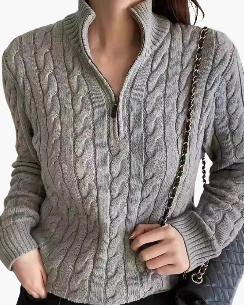 Ladies' Verbier Half-Zip Knit Sweater