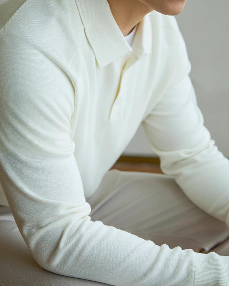 Elite Wool Polo Shirt