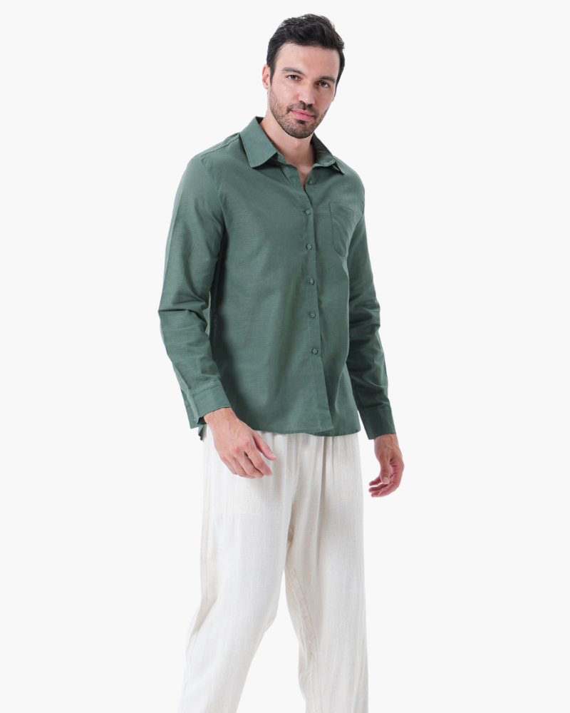 Linen Ensemble of Elegance (Longsleeve)