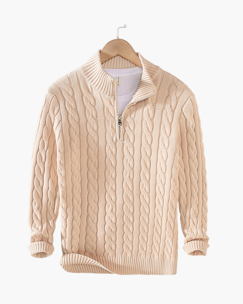 Verbier Quarter Zip Knit