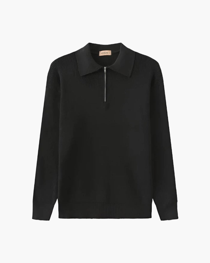 Cesare Quarter Zip Pullover
