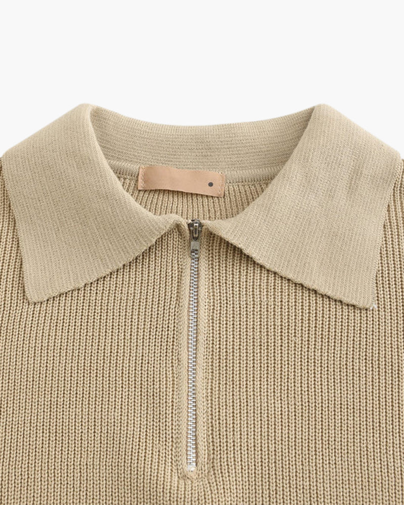 Cesare Quarter Zip Pullover